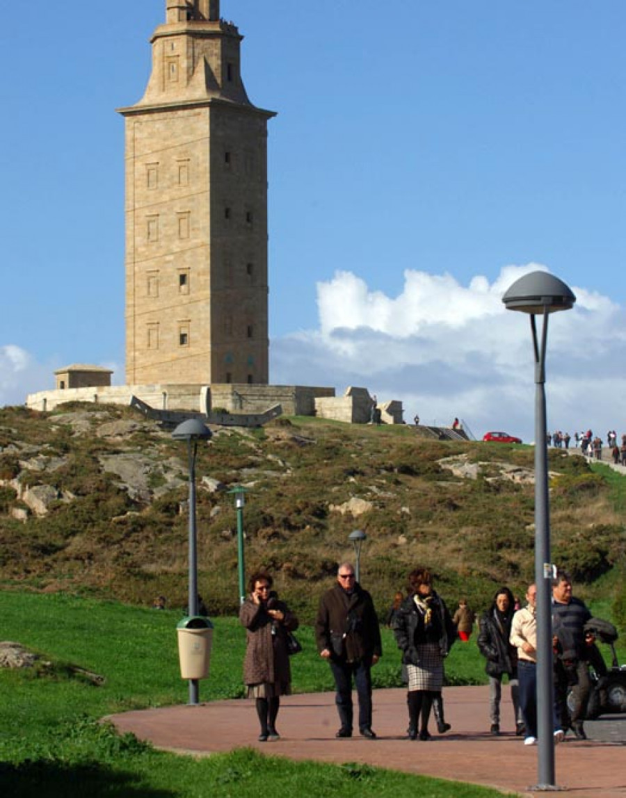 Los parques de Bens, Carlos Casares y de la Torre renovarán todo su alumbrado