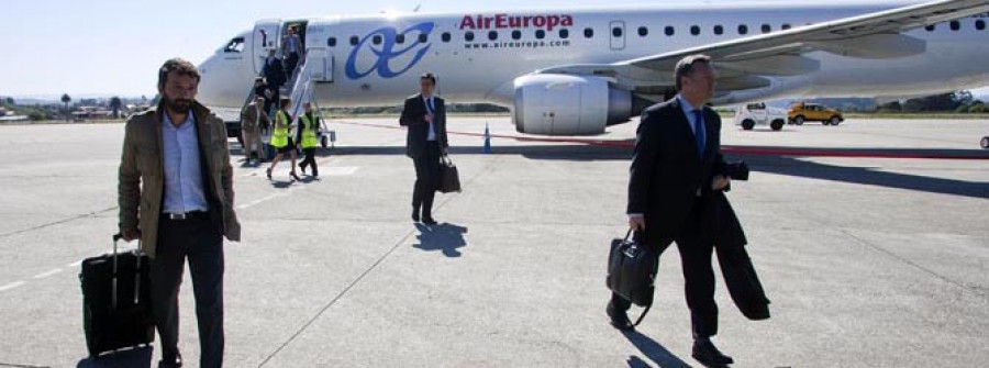 Air Europa se reestrena en Alvedro con el objetivo de conectarlo con las islas