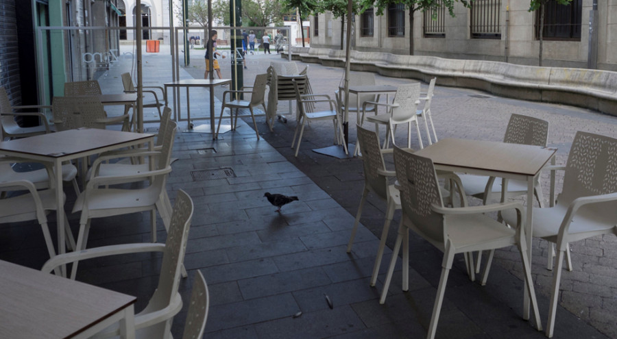 Un hostelero de A Coruña lleva 4 días en huelga de hambre para abrir su pub