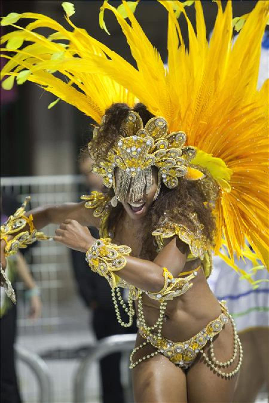 El amor abre el desfile de las escuelas de samba en el carnaval de Sao Paulo