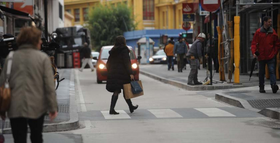 El comercio pide que se baje la velocidad en la calle de la Torre para proteger a los peatones