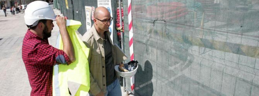 El hallazgo de roca obligará a hacer voladuras en las obras de La Marina