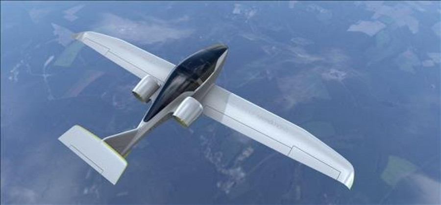 Un avión eléctrico sobrevuela por primera vez con éxito el canal de la Mancha