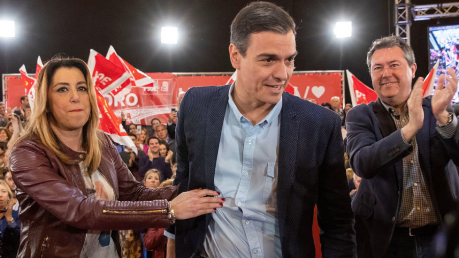 Susana Díaz espera una gran movilización: "Los ciudadanos saben lo que se juegan"