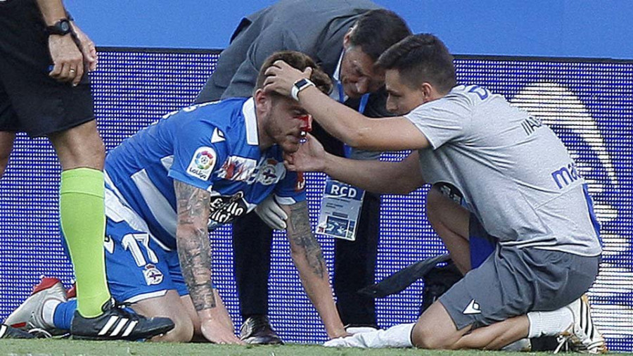 Diego Caballo tendrá que jugar con una máscara