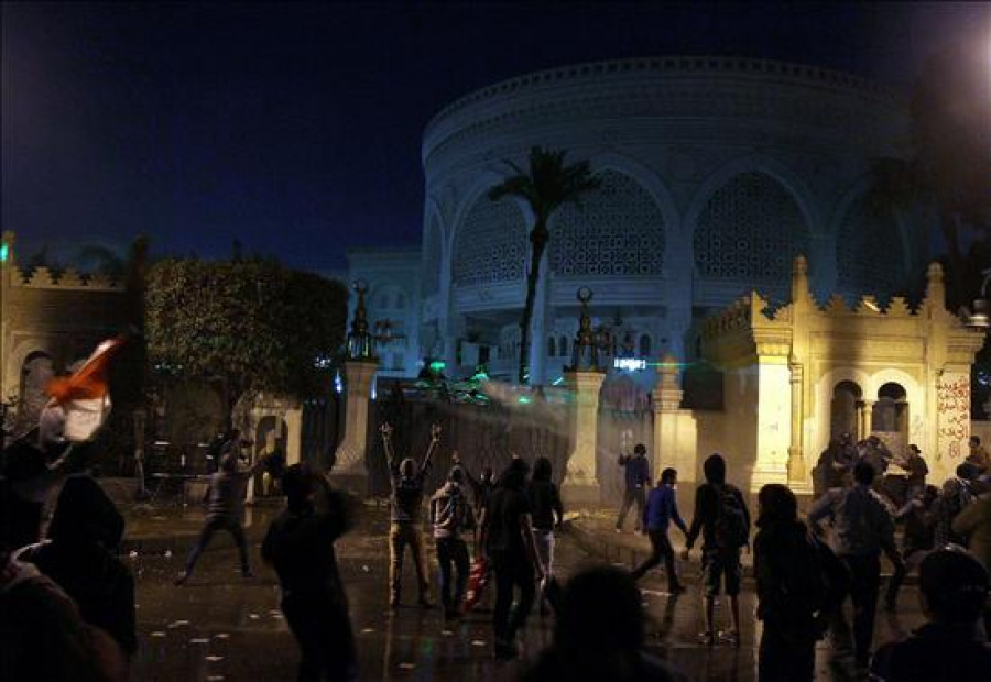 Casi cien detenidos por los disturbios de ayer en El Cairo y norte de Egipto