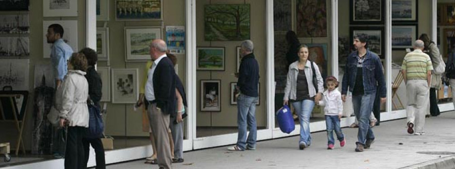 Méndez Núñez se viste de galería hasta el día 25