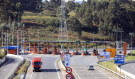 Las obras del tren al puerto exterior obligan a hacer cortes este martes en la AG-55