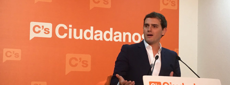 Ciudadanos no se plantea un acuerdo de investidura con Rajoy o Sánchez