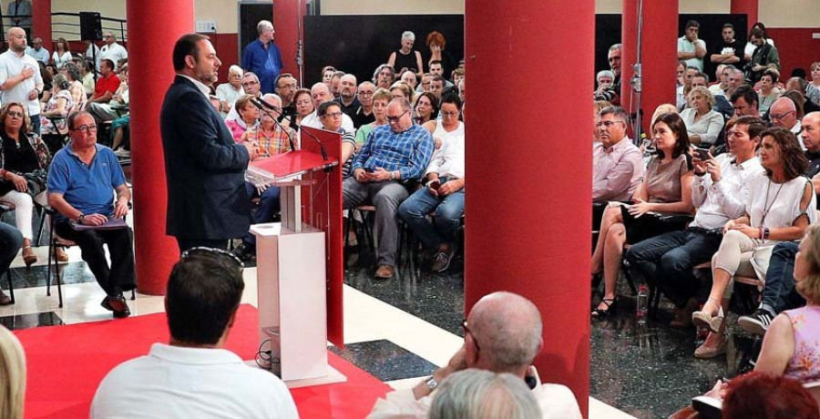 El PSOE considera que “en el PP, más 
que una regeneración lo que ha habido 
es una regresión”