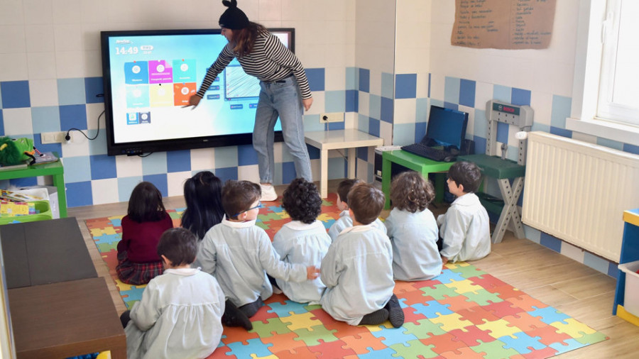 Educación digital entre paredes casi centenarias donde hay cabida para todos