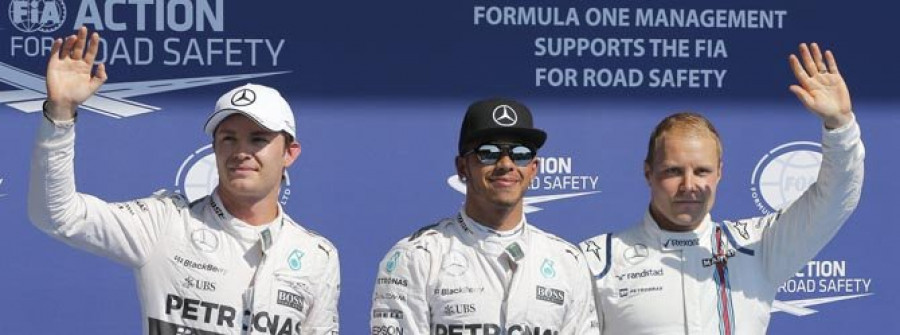 Hamilton y Alonso, en los dos extremos de la parrilla