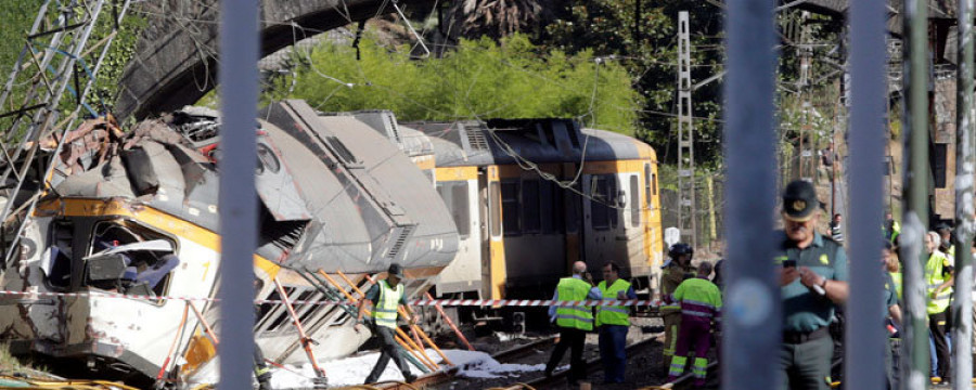Un nuevo accidente de tren en Galicia deja cuatro fallecidos y 47 heridos en  O Porriño