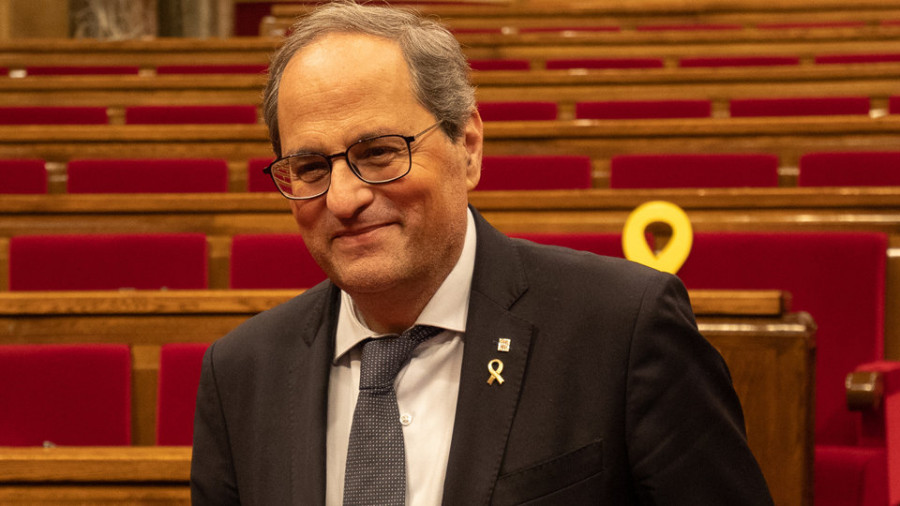 DIRECTO: Declaración institucional de Torra por sorpresa
