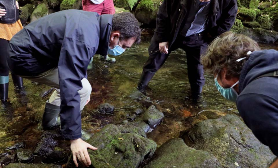 Un pescador encuentra una virgen gótica del siglo XIV en el río Sar