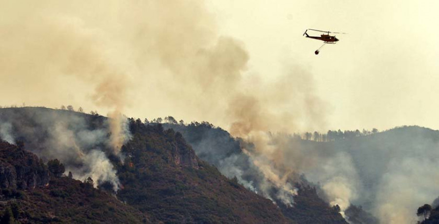 Activo un nuevo incendio forestal en Galicia