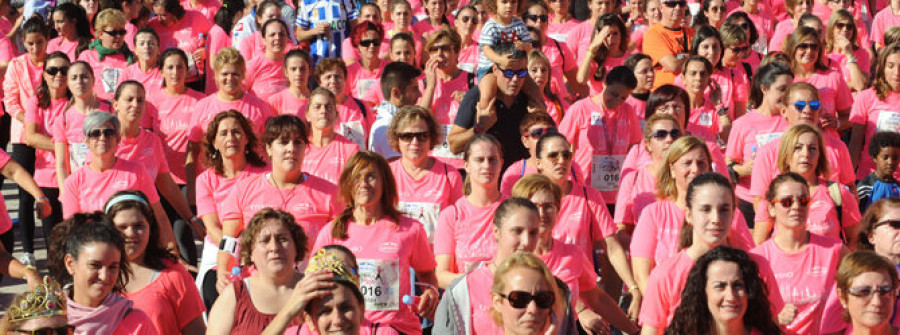 Seis mil camisetas rosas por una lucha de todas