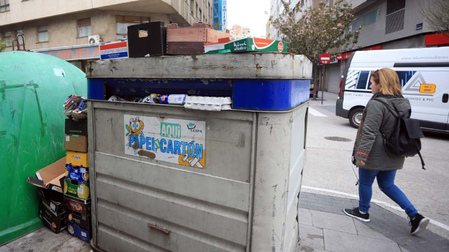A Coruña se sitúa a la cola de España en la adecuada gestión de residuos