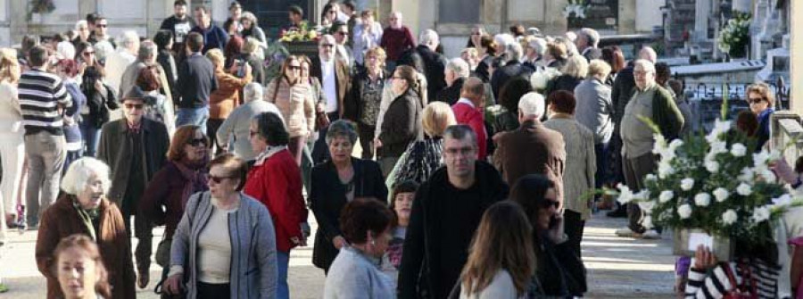 A Coruña recuerda en bloque a sus seres queridos