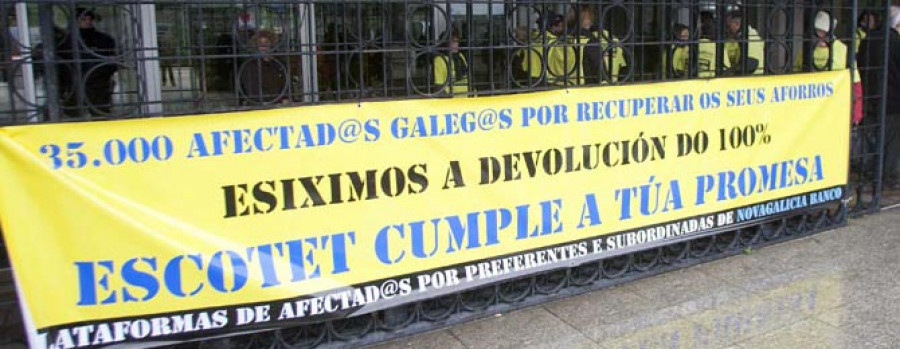 Escotet reitera su intención de resolver las preferentes en el plazo que ha fijado