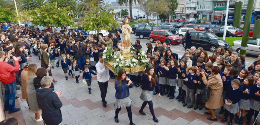 Compañía de María renueva una tradición de 1610 para celebrar su primer centenario en A Coruña