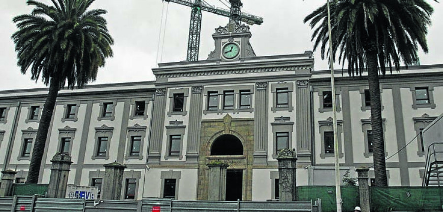 A rehabilitación da Real Fábrica de Tabacos da Coruña converte o inmoble nun modelo de edificio xudicial