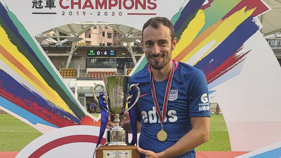 Dani Cancela, campeón y deportivista en Hong Kong