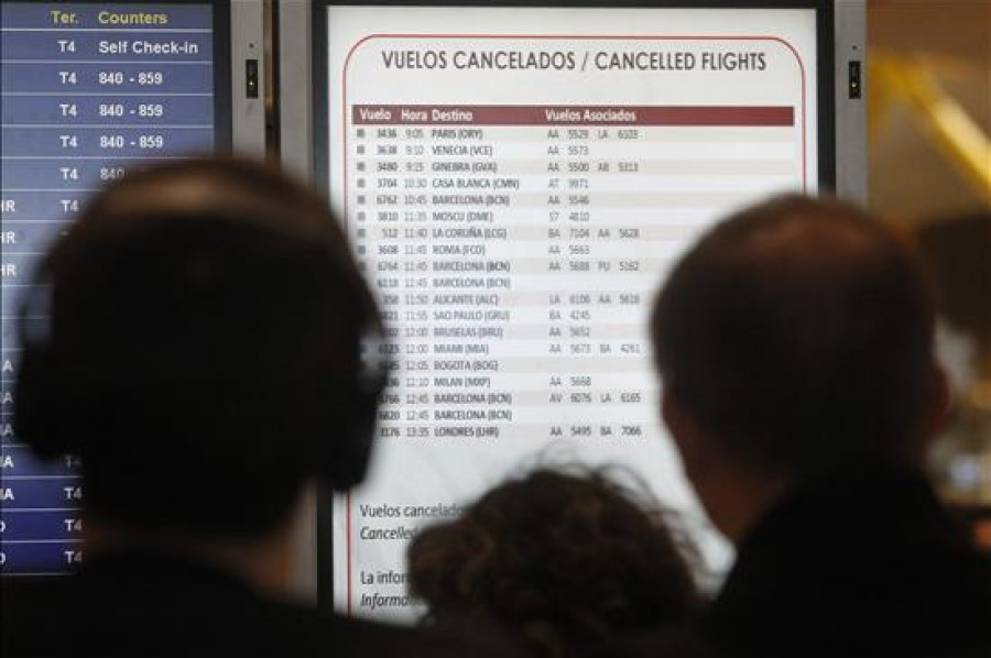 Iberia cancelará hoy 123 vuelos en la séptima jornada de huelga de pilotos