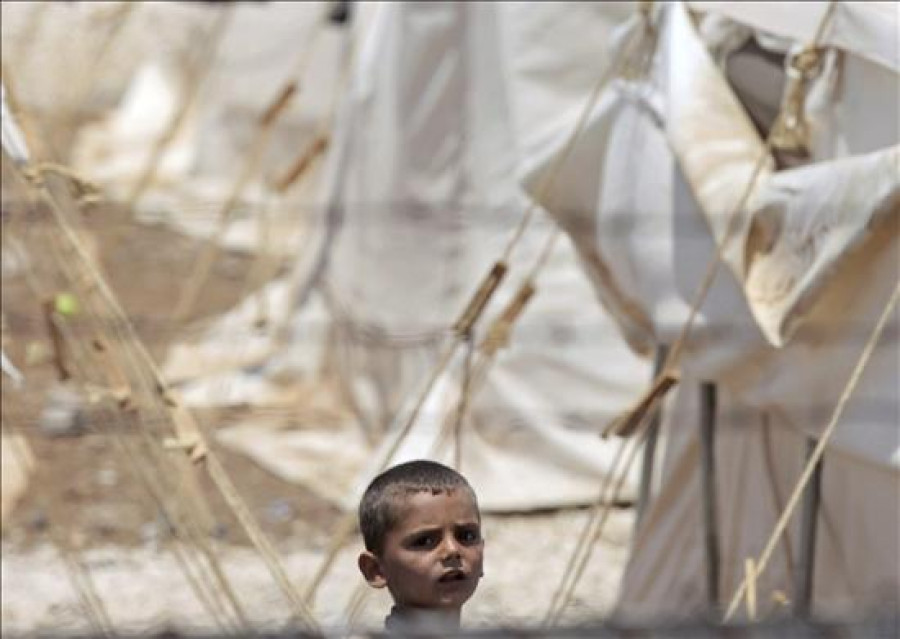 El Líbano acoge unos 20.000 refugiados sirios que han huido de la violencia