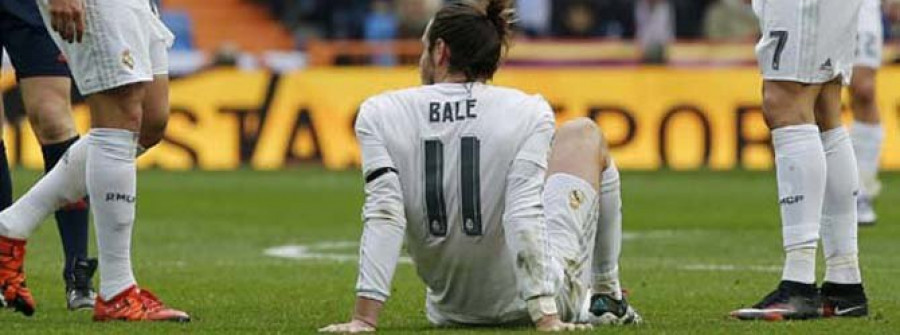 Bale estará de baja dos o tres semanas por su lesión