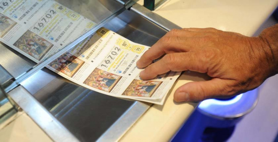 Las oficinas detectan un repunte en las ventas de lotería entre los turistas