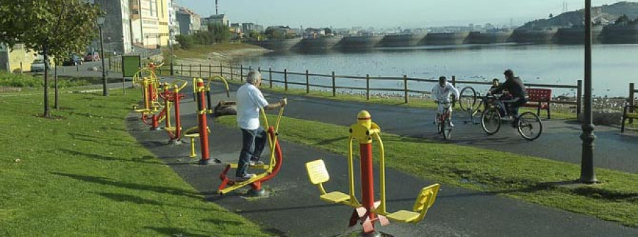 ARTEIXO-El parque del embalse de Meicende tendrá más instalaciones deportivas