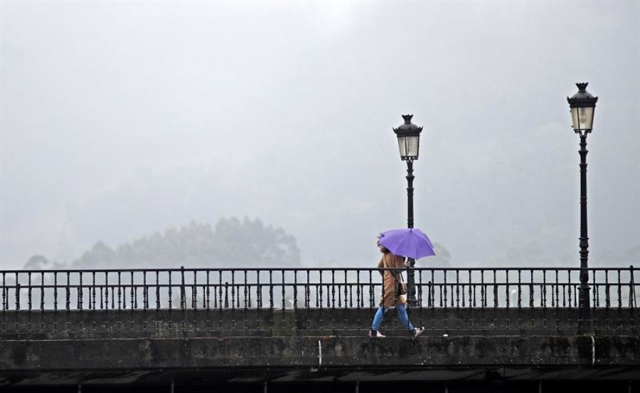 Clima A Coruña: nubes, lluvias y temperaturas sin cambios