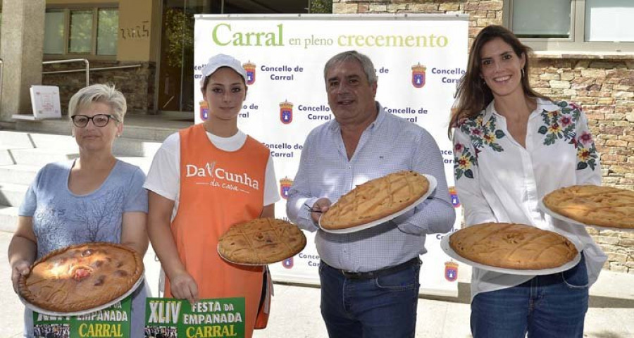 Carral despachará más de 6.000 raciones de empanada