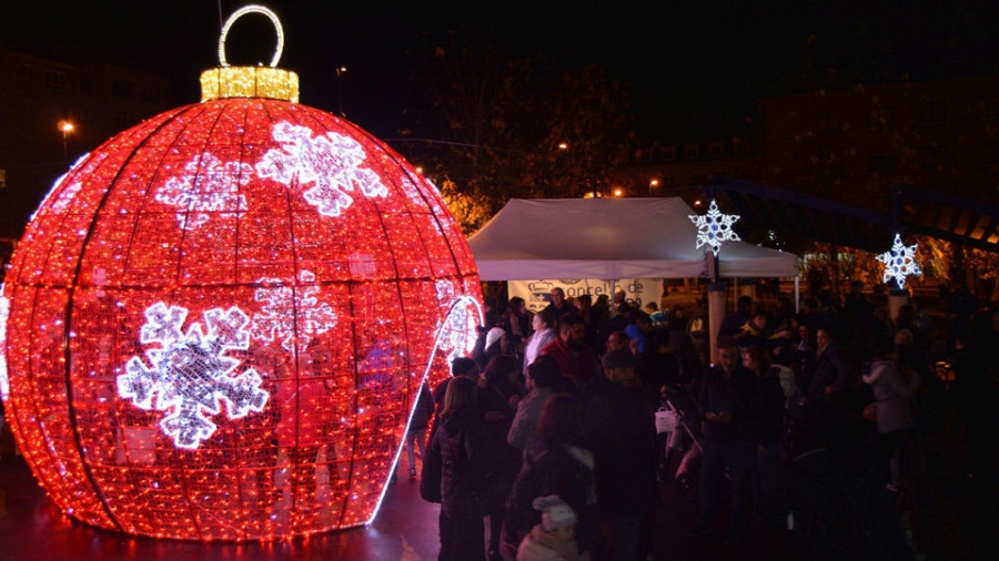 El alumbrado navideño de Culleredo incluirá elementos tridimensionales