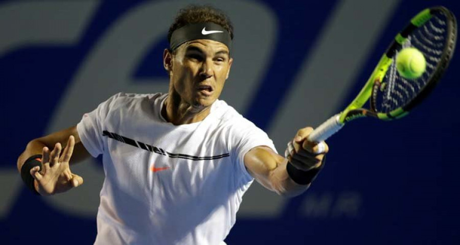 Nadal se planta con autoridad en cuartos