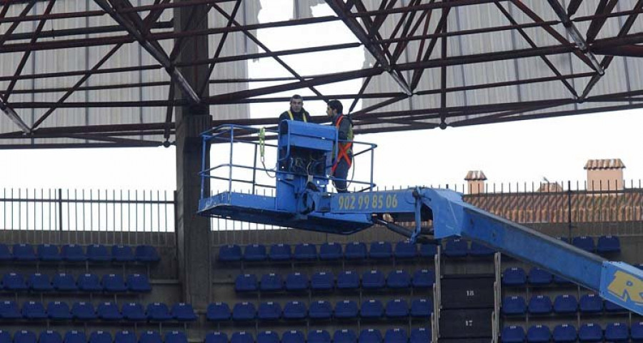 Solo una empresa se presenta para el mantenimiento de la cubierta del estadio de Riazor