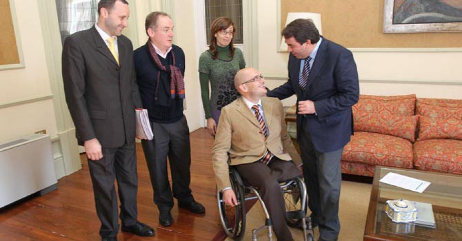 Negreira se compromete con Cogami a integrar a personas con discapacidad