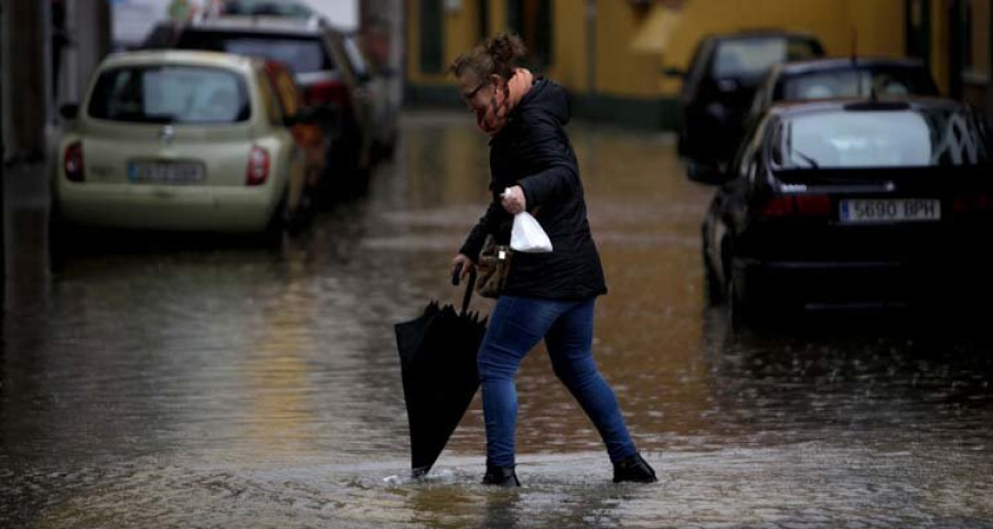 Alerta por desbordamientos en cauces de ríos de A Coruña, Lugo y Ourense