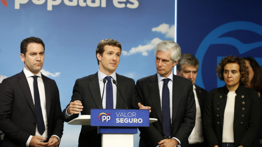 Pablo Casado admite que su resultado es “muy malo” y lo atribuye a la división del voto de la derecha