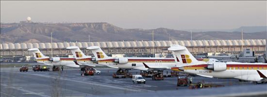 Delegación Gobierno permite la manifestación de Iberia el 4 marzo en la zona de llegadas de la T4