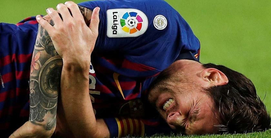 Messi no precisa cirugía si tiene fractura tipo II