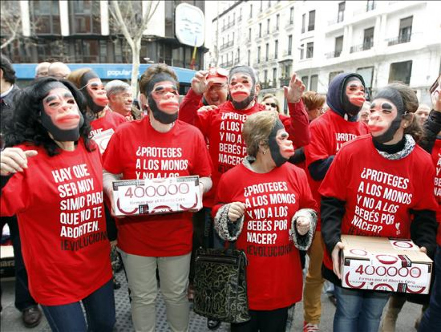 "Derecho a Vivir" reclama al Gobierno que derogue la Ley del Aborto