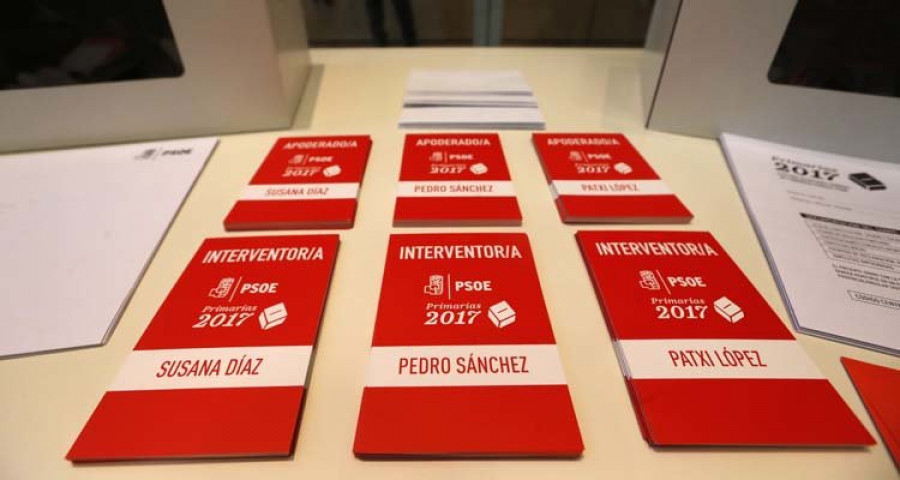 Los ocho meses de guerra abierta en el PSOE culminan hoy en unas primarias 
sin un claro favorito