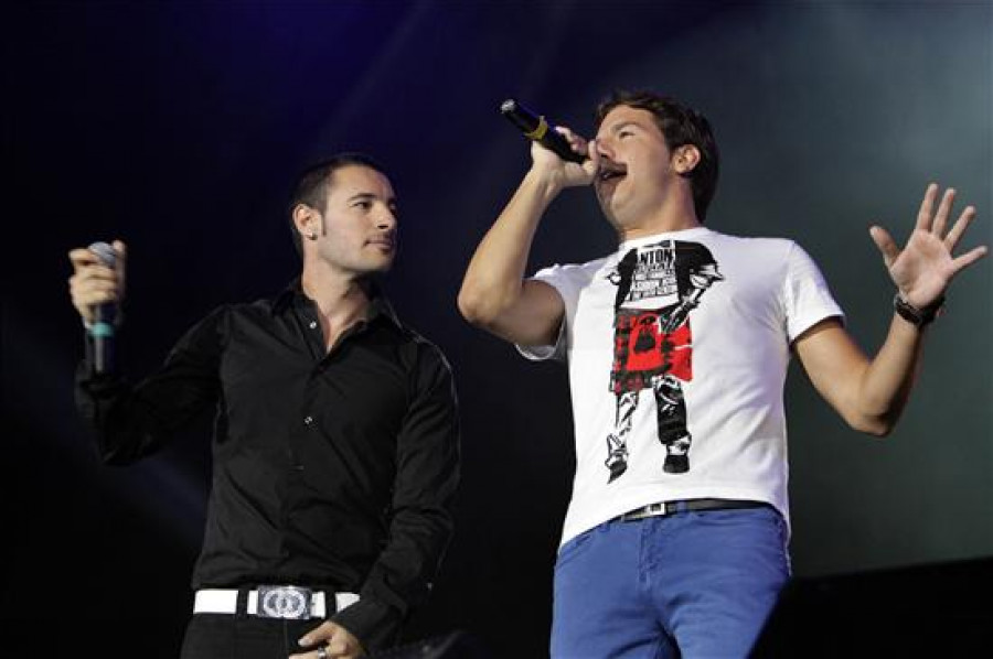 Los artistas Andy y Lucas cantan a la paz en la sede de la ONU en Nueva York