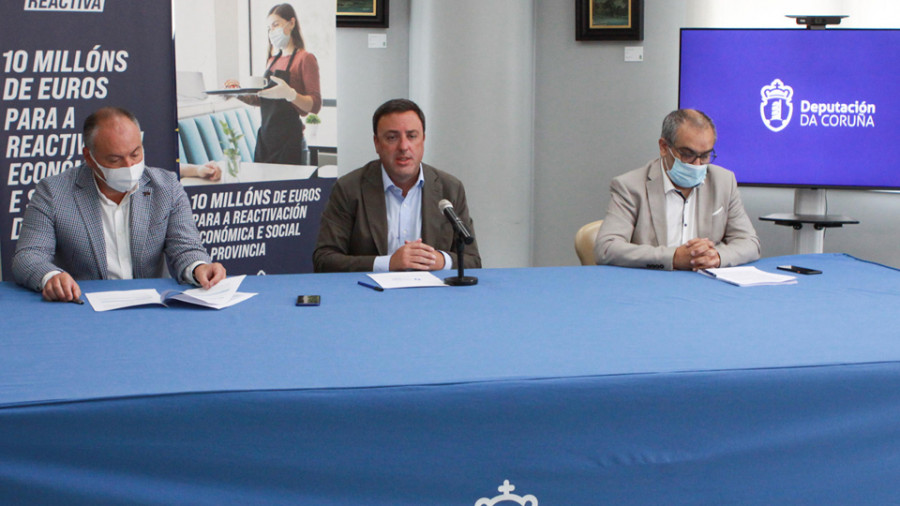 La Diputación destina  diez millones de euros para ayudar a autónomos afectados por la pandemia
