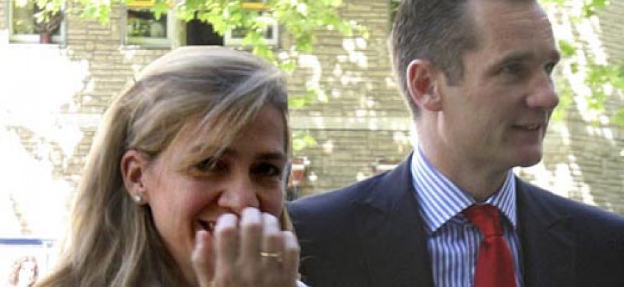 La infanta Cristina e Iñaki Urdangarín se encuentran en Barcelona con sus hijos