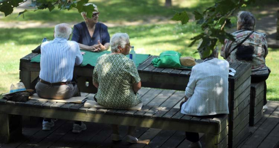 El importe medio de las pensiones de los coruñeses aumentó un 2%