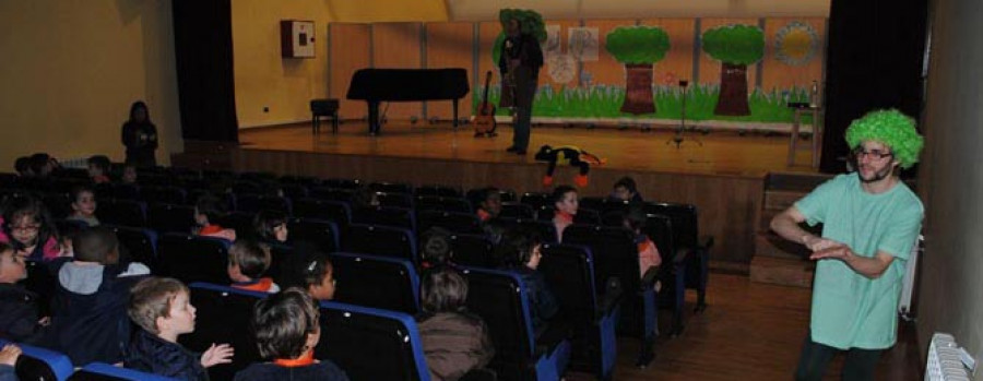 Culleredo conmemora el Día del Árbol con diferentes conciertos didácticos dirigidos a más de 500 niños