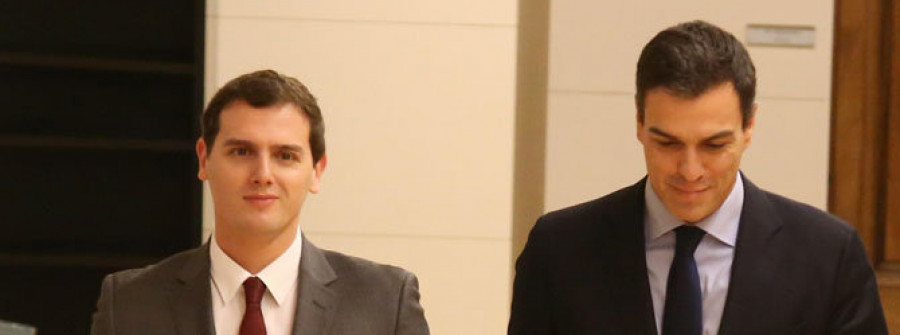 C’s informa de que las negociaciones con el PSOE avanzan muy deprisa